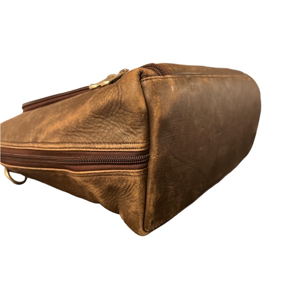 Vintage Leather computer bag - Picture 5 of 8